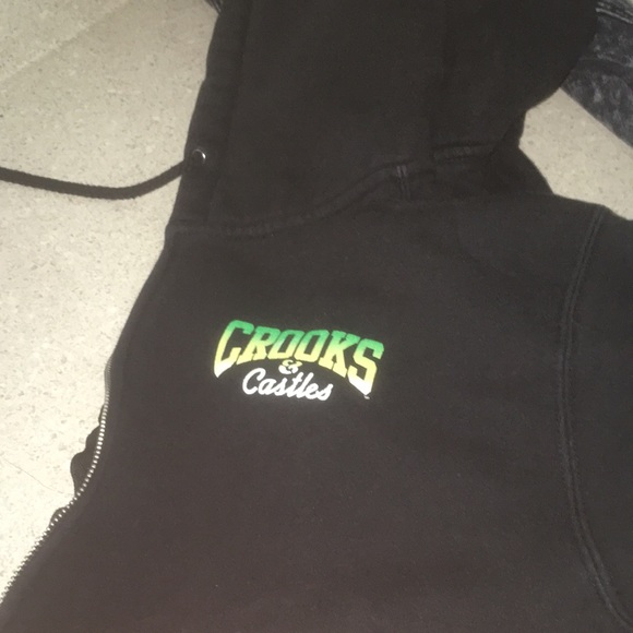 Black crooks and castles hoodie - Picture 1 of 3